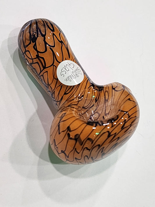 Silverman Glass small webwork coilpot spoons