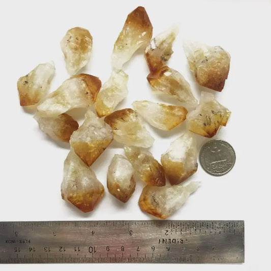 Raw Citrine Points