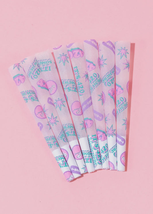 420 Pastel cones (8-pack)