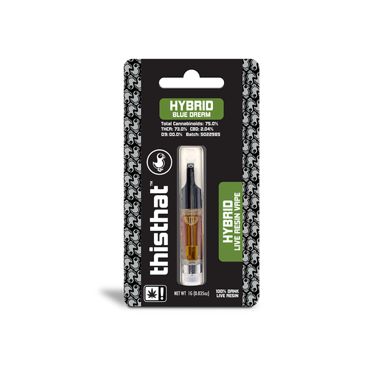 THCA Live Resin Cartridge 1g