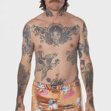 Velvet Track Short / 69 Tears Doodle