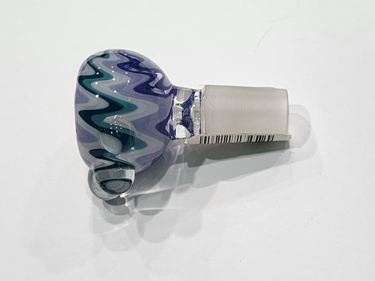 Vulcan Glass wigwag bowl