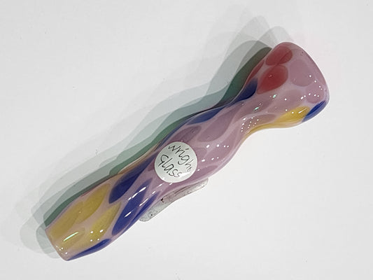 Wright Glass honeycomb chillum