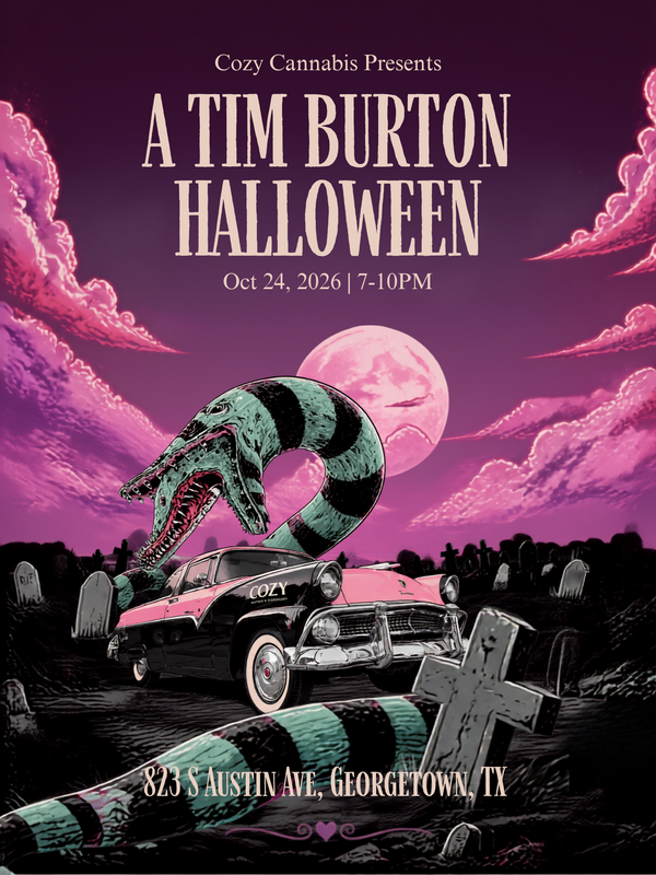 A Very Cozy Halloween: Our Tim Burton Night in Georgetown