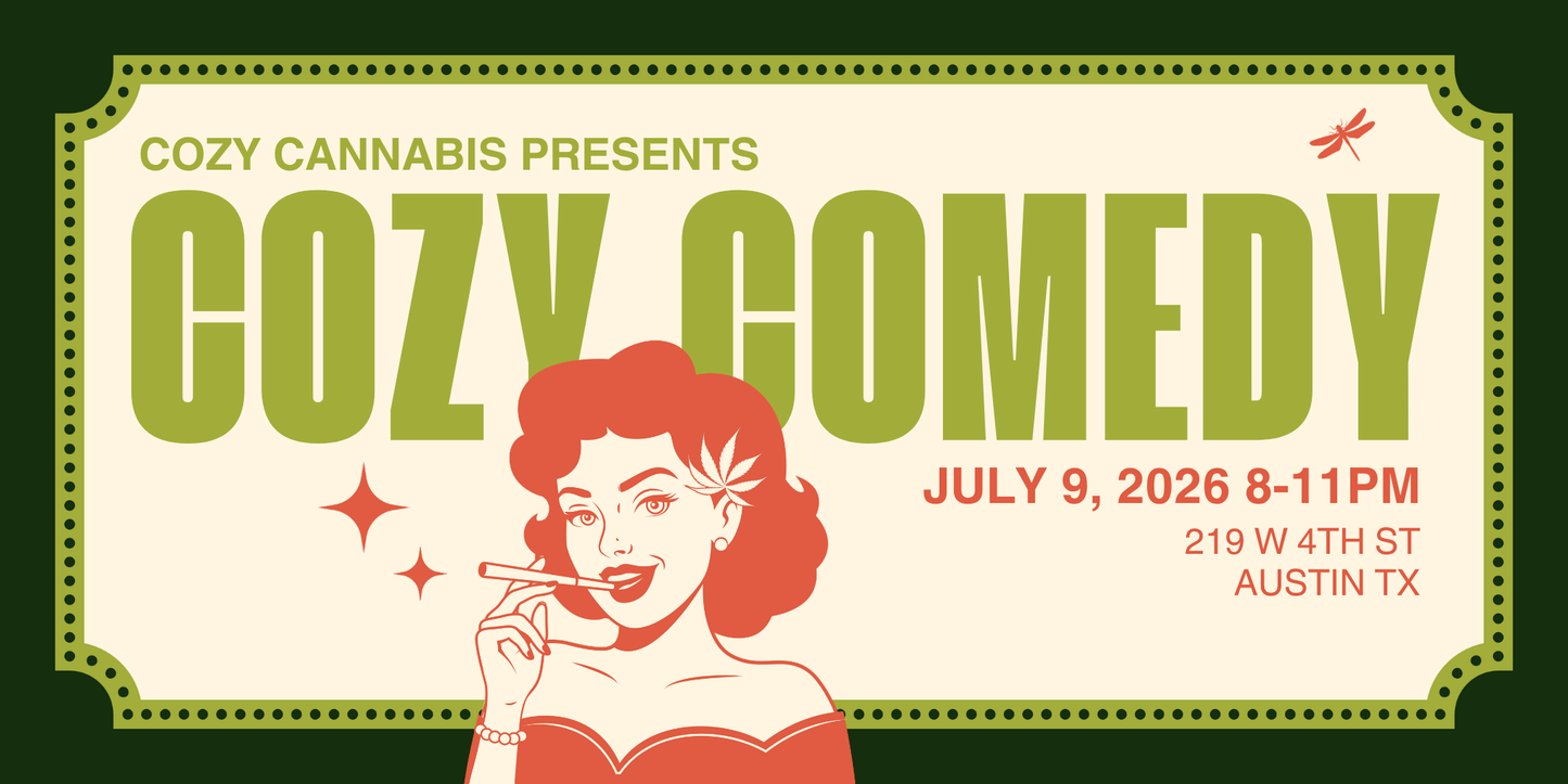 July 9, 2026 | Cozy Comedy at 4th