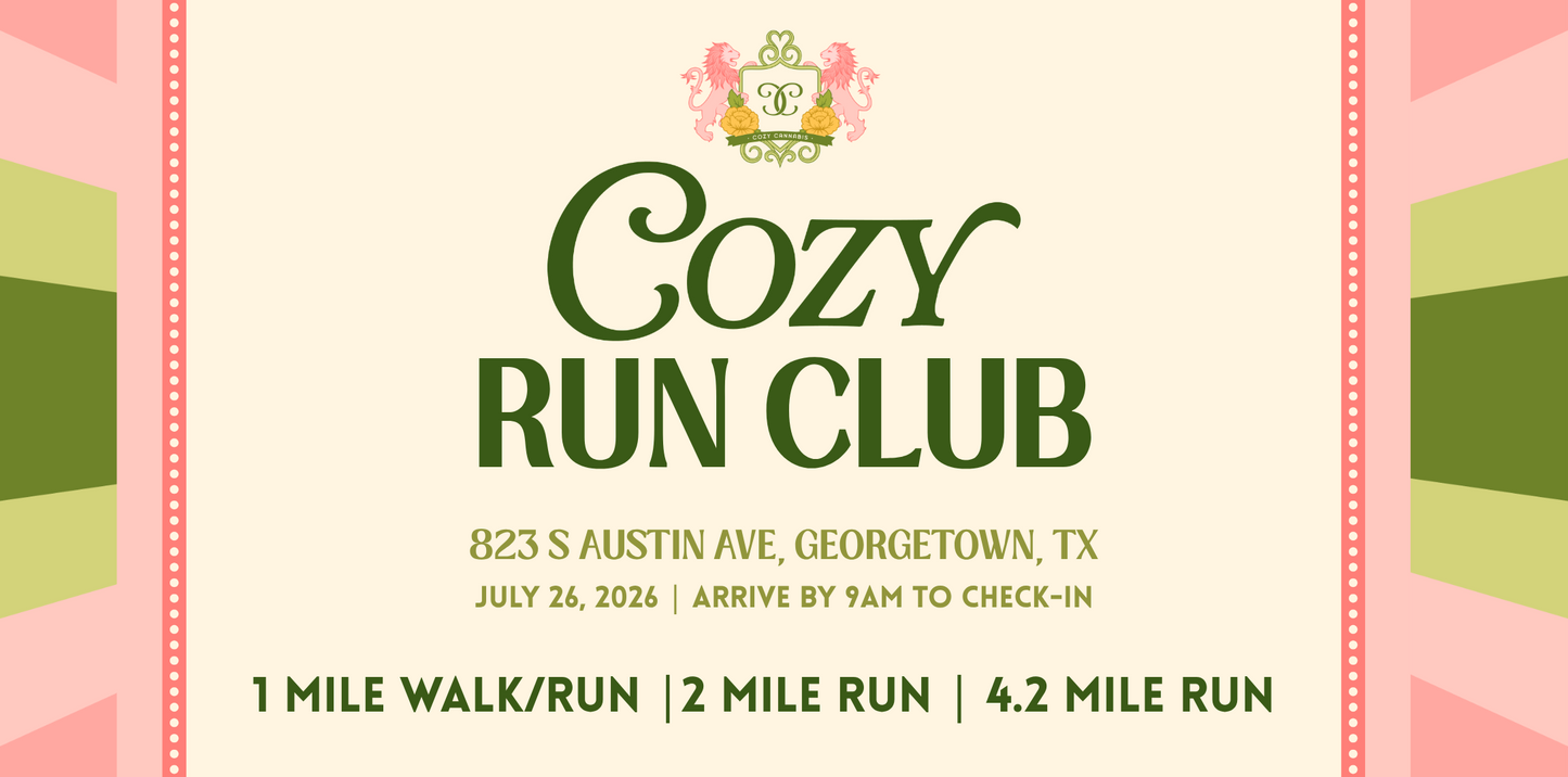 7/26 First Cozy Run Club