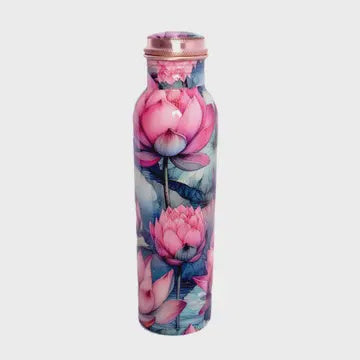 Zen Blossom Copper Water Bottle (950 Ml.) 32oz