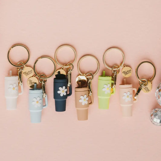 Tiny Tumble Keychain - Oat