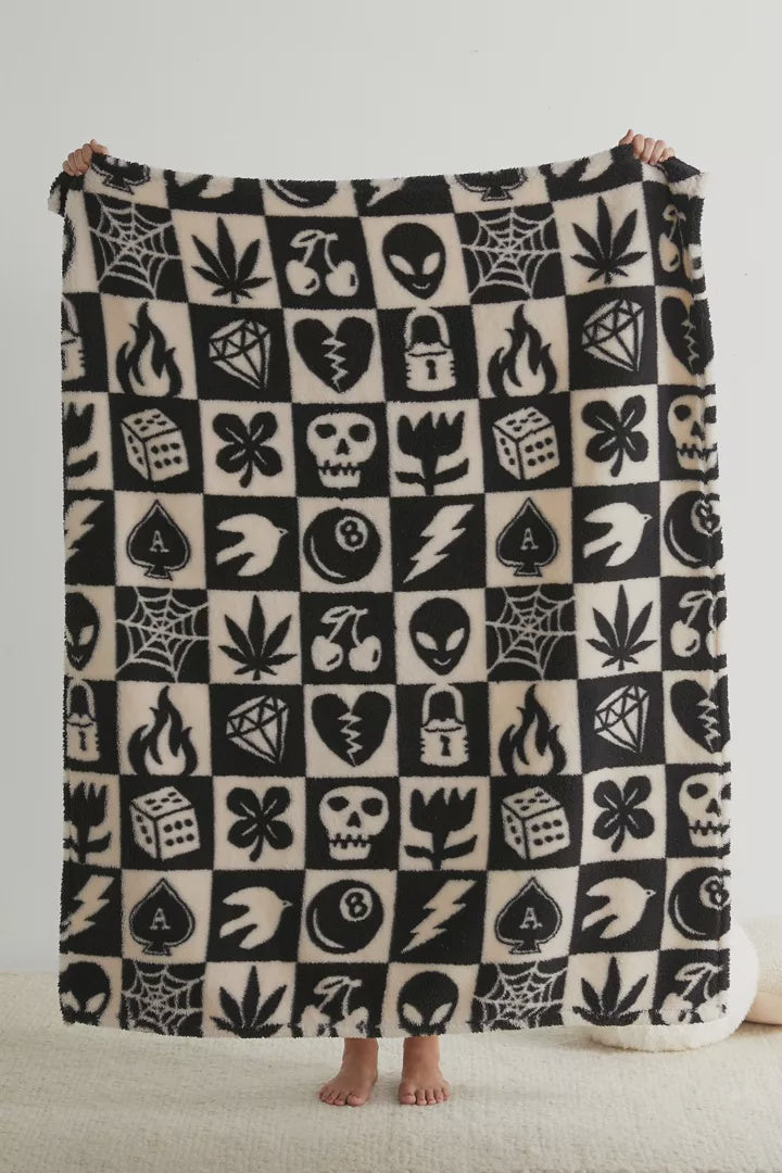 Icon Checker Blanket