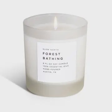 Frosted Soy Candle
