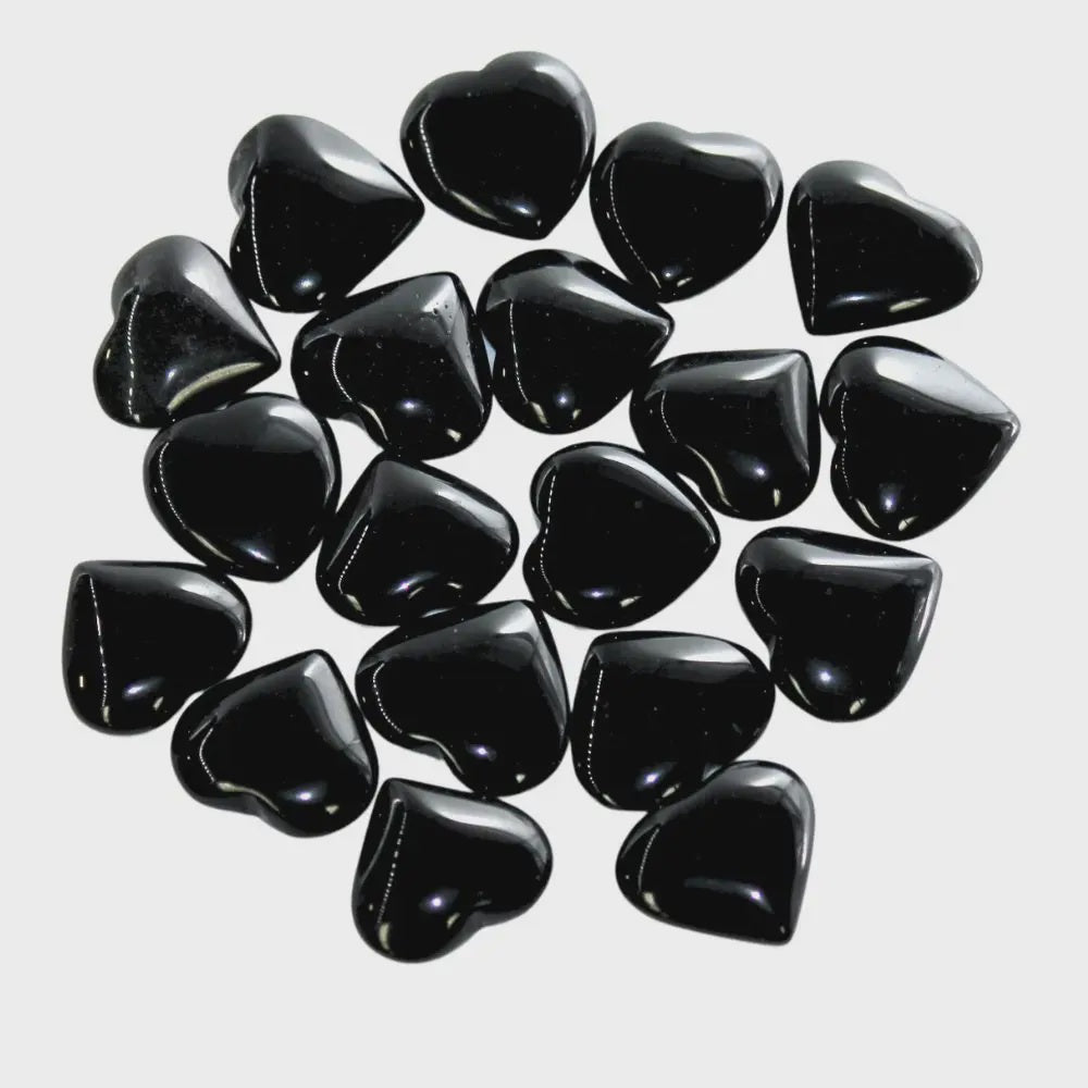 Crystal Heart - Black Obsidian