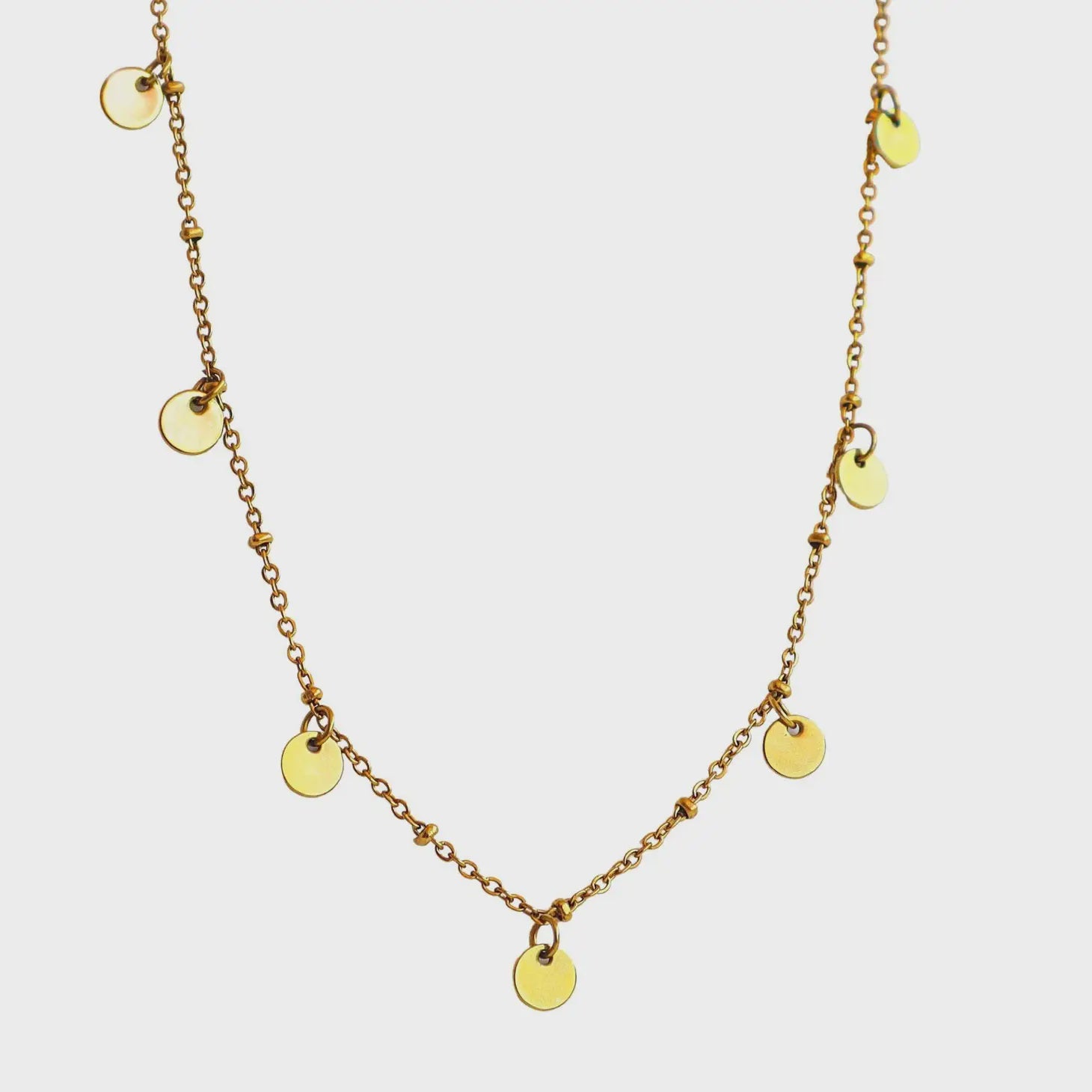 Summer Disc Necklace