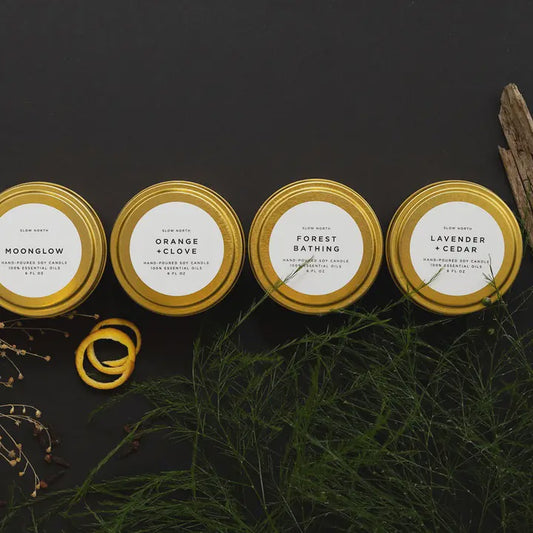 6oz Travel Tin Soy Wax Candles