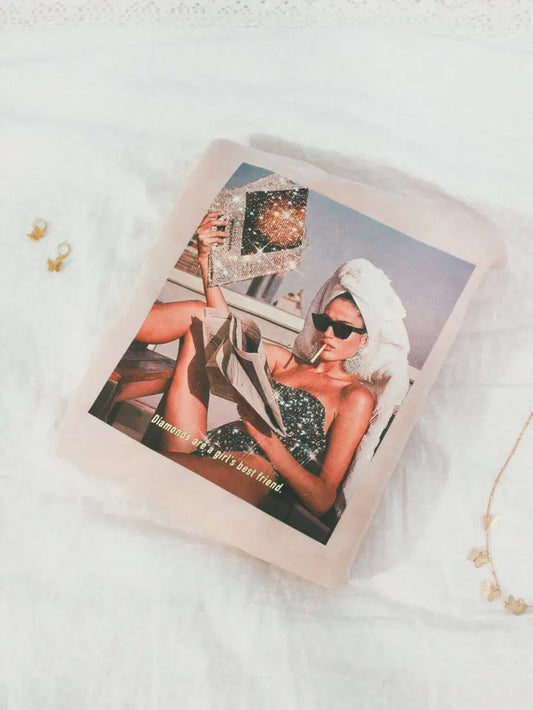 Rose Diamond Tee
