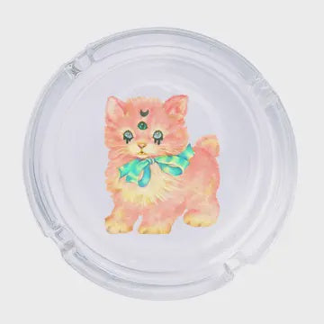 Goth Kitty Ashtray