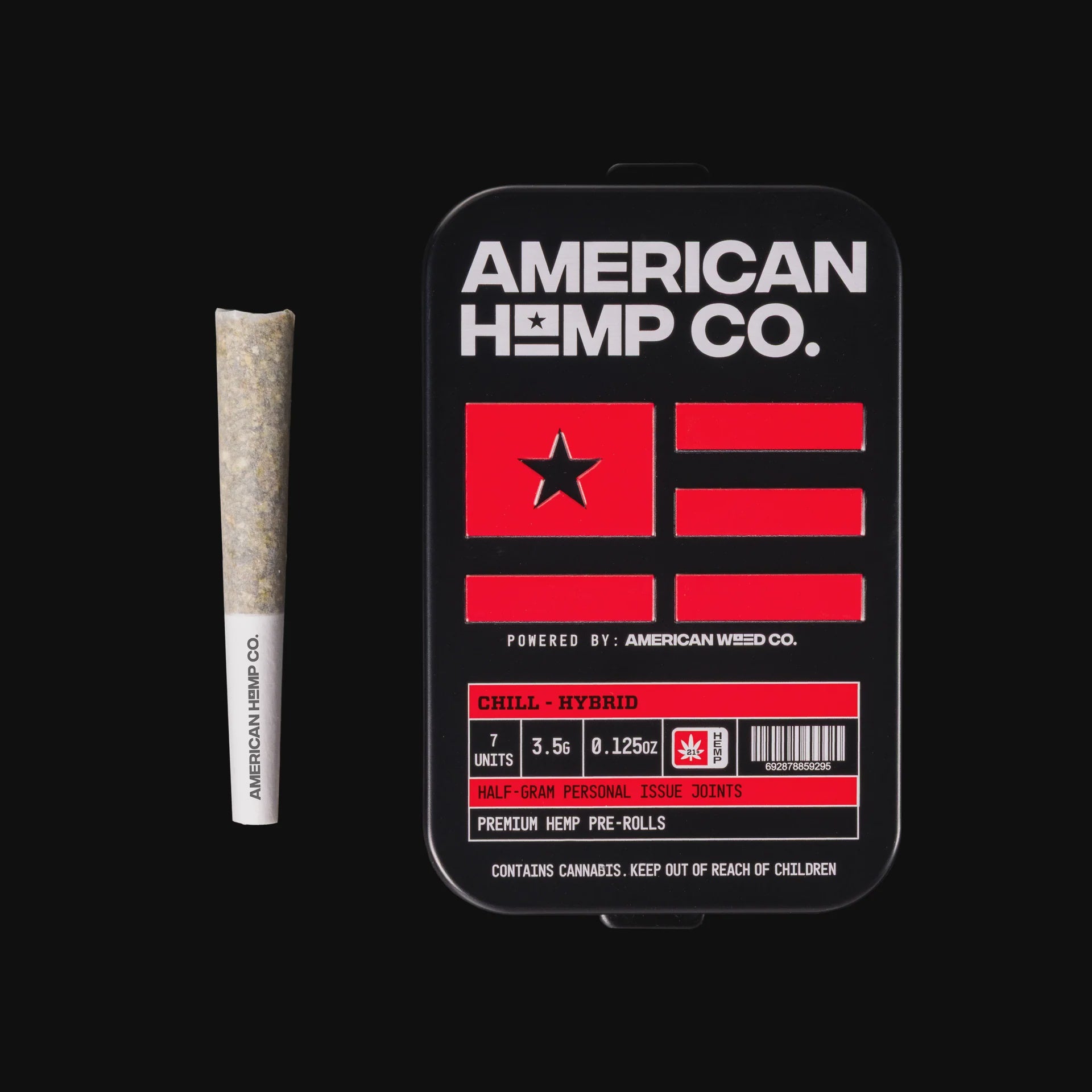 American Hemp Co Infused Prerolls