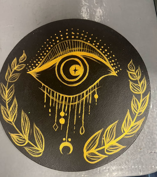 Golden Eye Painting