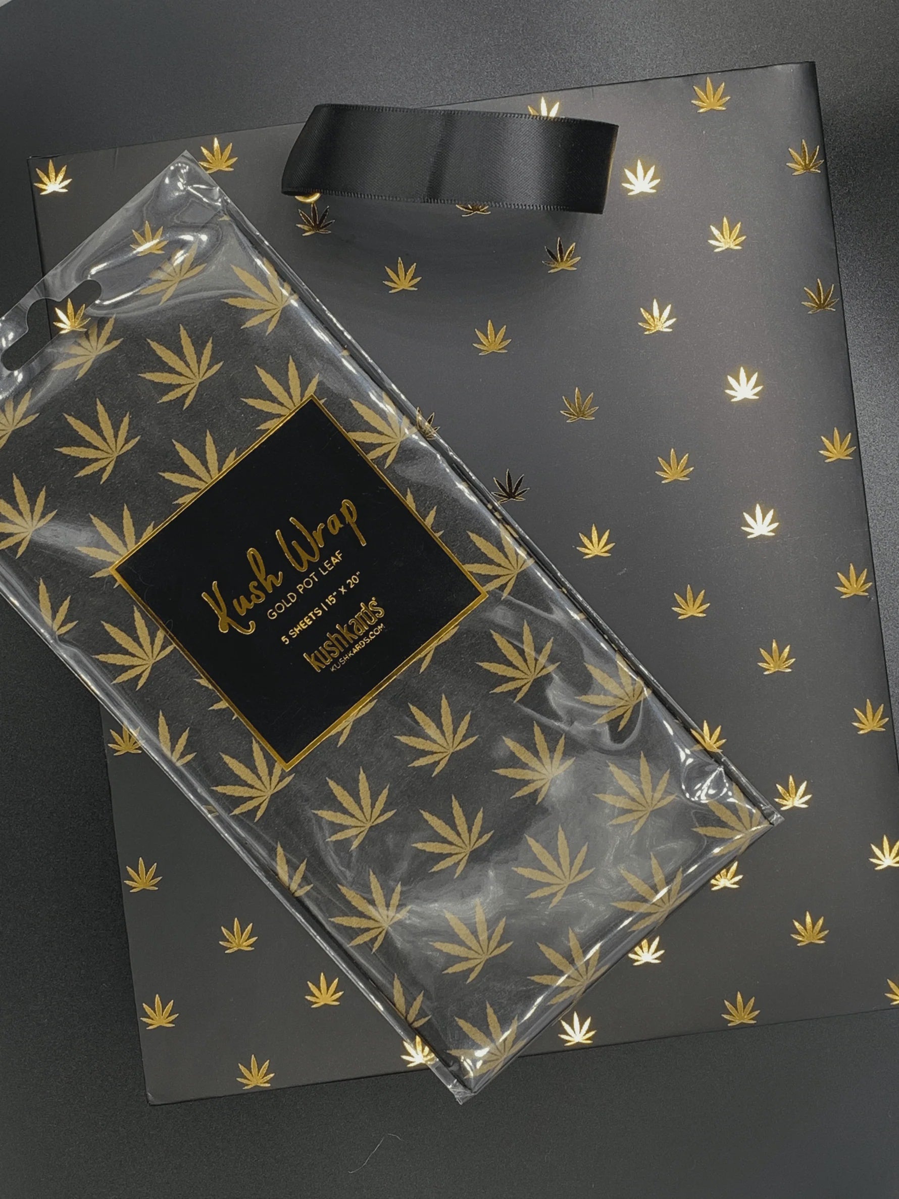 Pot Leaf Print Gift Bag & Tissue Paper