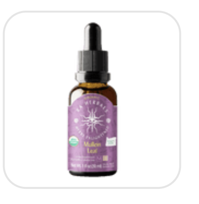 Mullein Leaf Tincture / Ra Herbals Certified Organic