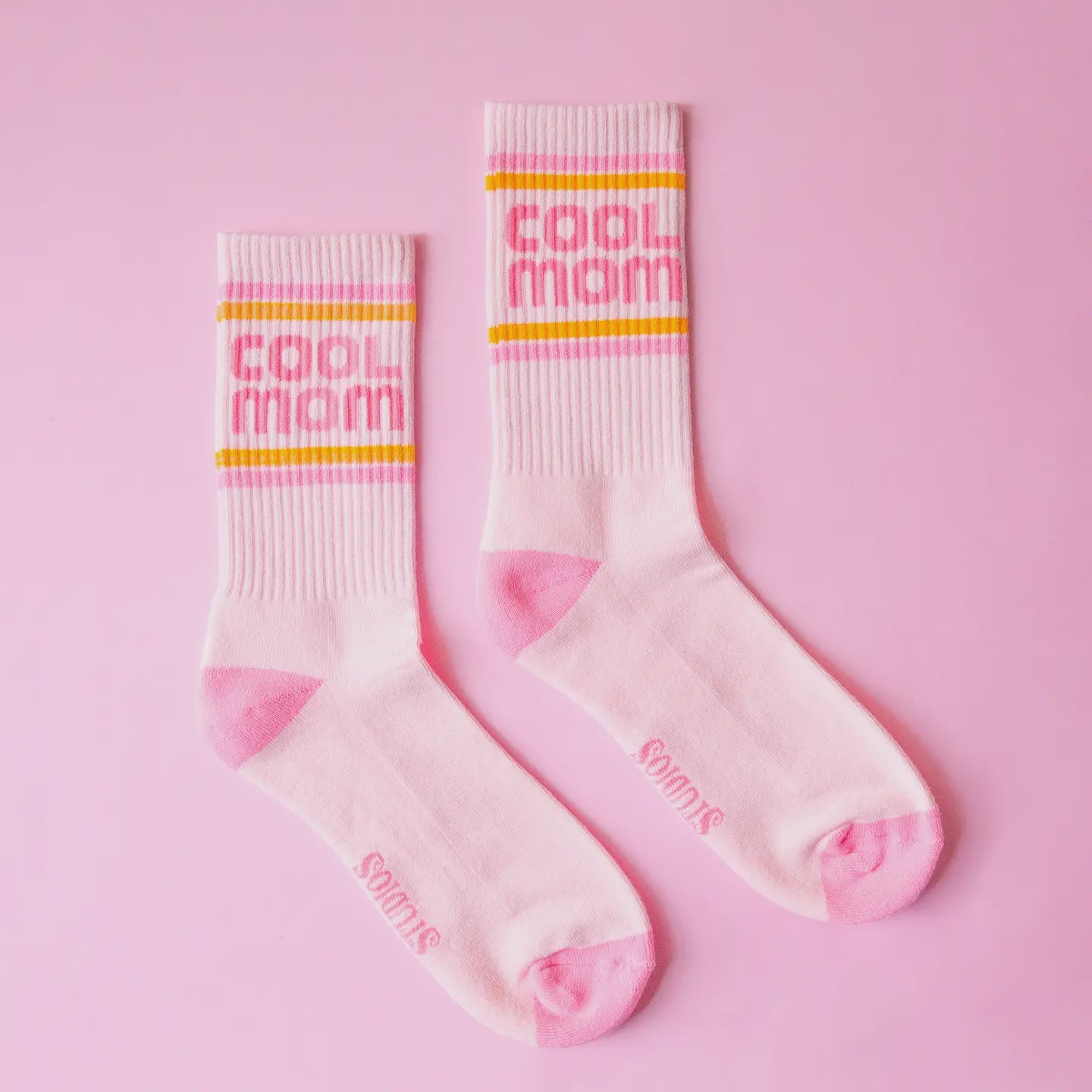 Ribbed Crew Socks
