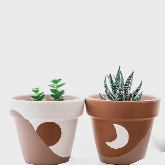 Sun and Moon Pot