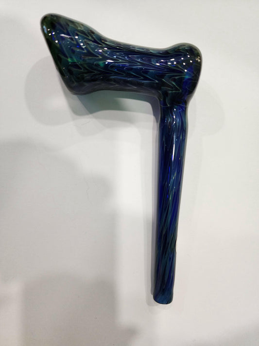 Frank Plays With Fire string n rake hammer bubbler on cobalt