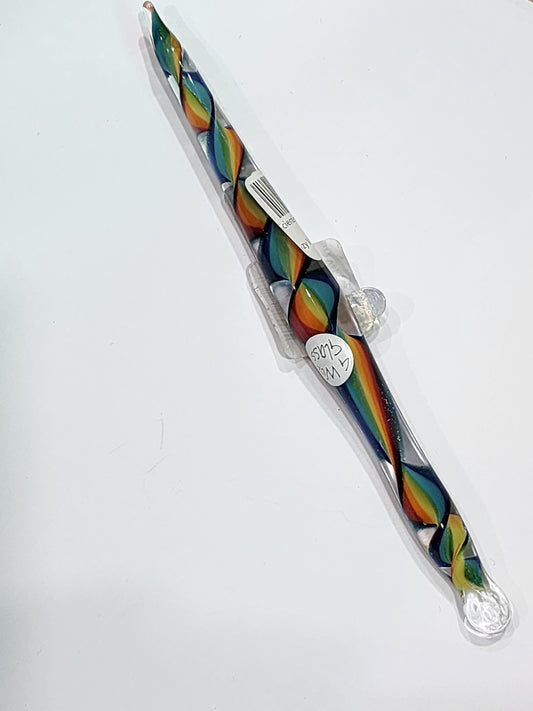 G Wiz rainbow spiral dabber
