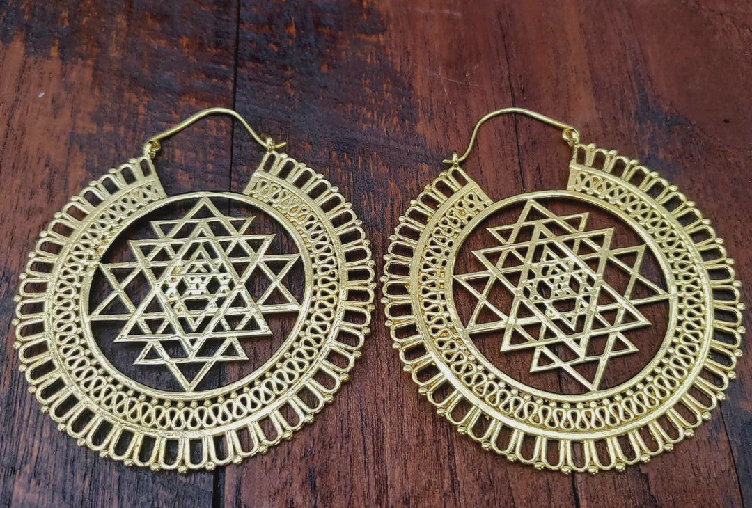 Sacred Geometry Earrings