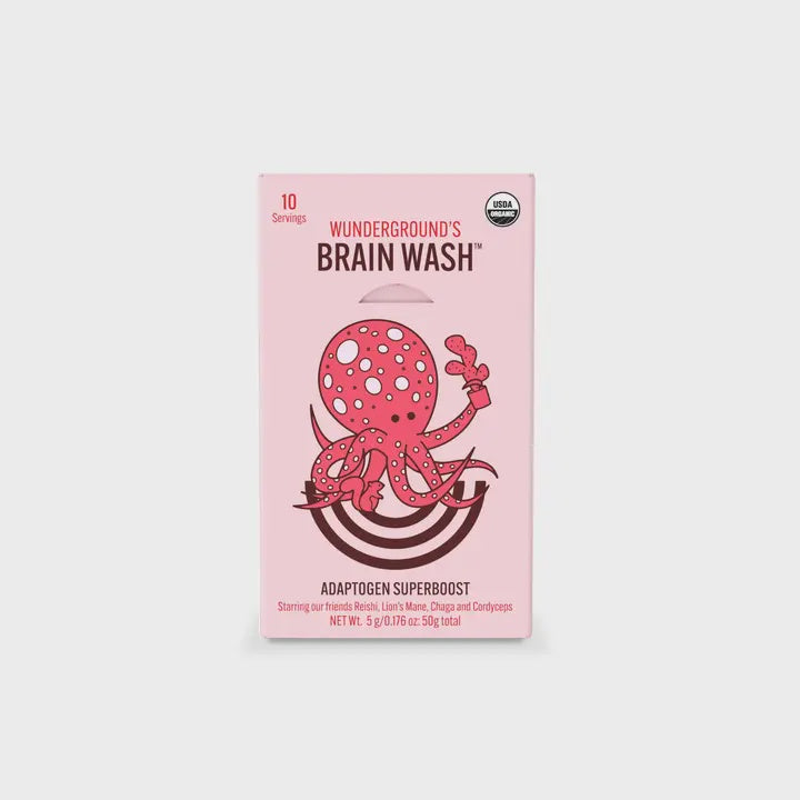 Organic Brain Wash SuperBoost (10 Serving Carton)