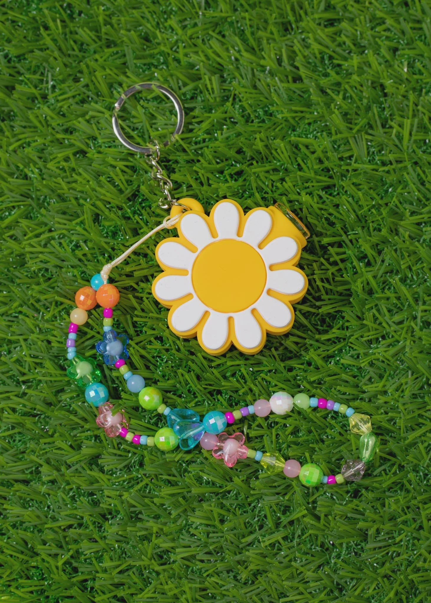 Daisy Unbreakable chillum with beaded strap